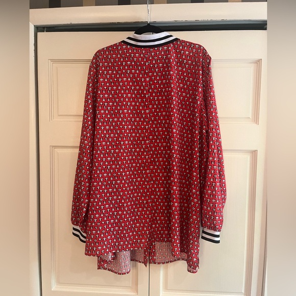 COPY - Eloquii Cat Print Top - Size 26 - PLUS - Picture 7 of 9